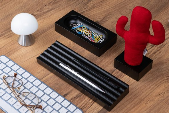 Kayigo Siyah Woody Kırmızı Cactus Üçlü Set - Resim 3