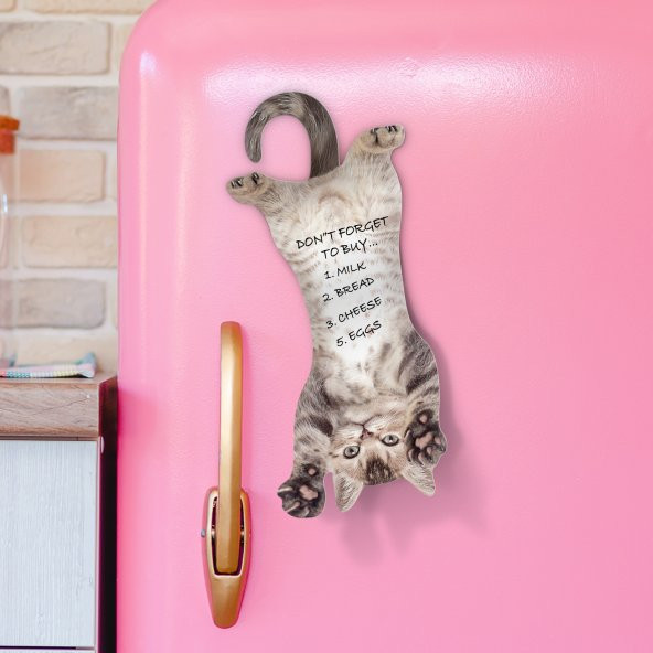 Mustard Cat Asılabilir Notluk - 9