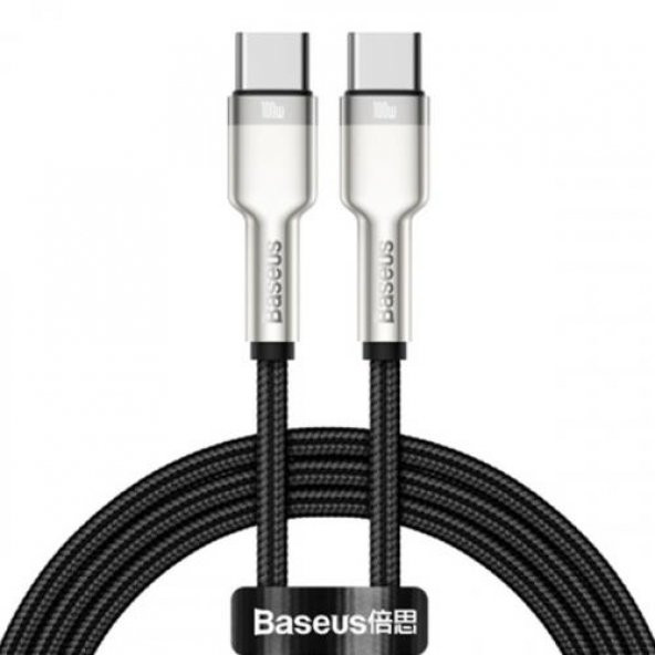 Baseus 2 Metre 100W Type C to Type C Şarj ve Data Kablosu, Akım Korumalı, Kopmaz Kırılmaz Kablo