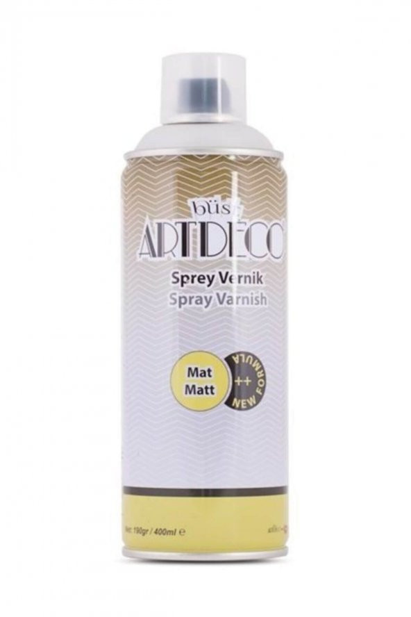 Sprey Vernik 400 ml. Mat