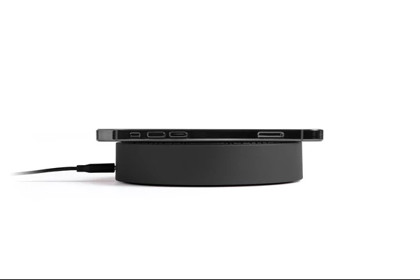 Lexon Oslo Energy + Kablosuz Şarj Cihazı ve Bluetooth Hoparlör Siyah - 2