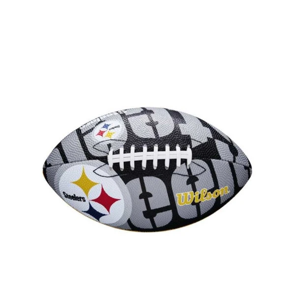 Wilson NFL Steelers Amerikan Futbol Topu WTF1534XBPT - 3