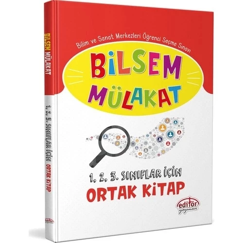 Editör Yayınevi Bilsem Mülakat 1-2-3. Sınıf Için Ortak Kitap