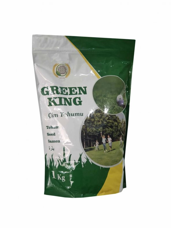 Green King 7M İthal Çim Tohumu 1kg 7li Karışım Çayır Çimen Ot Tohumu