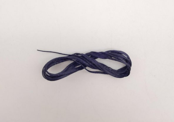 Angel Çanta Aksesuar Lacivert Mumlu Deri Dikme İpi 1 Metre