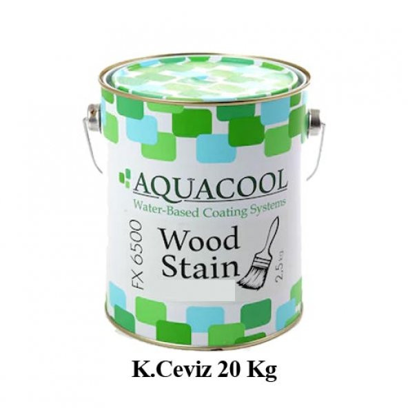 Aquacool Su Bazlı Dış Mekan Verniği K.Ceviz 20 Kg 72