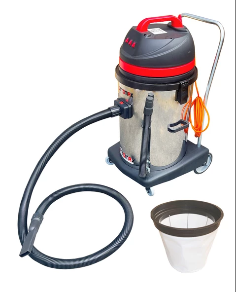 Ottomax OTX3MT 4200 Watt 3 Motorlu Islak Kuru Sanayi Tipi Oto Süpürgesi Endüstriyel Süpürge - 2