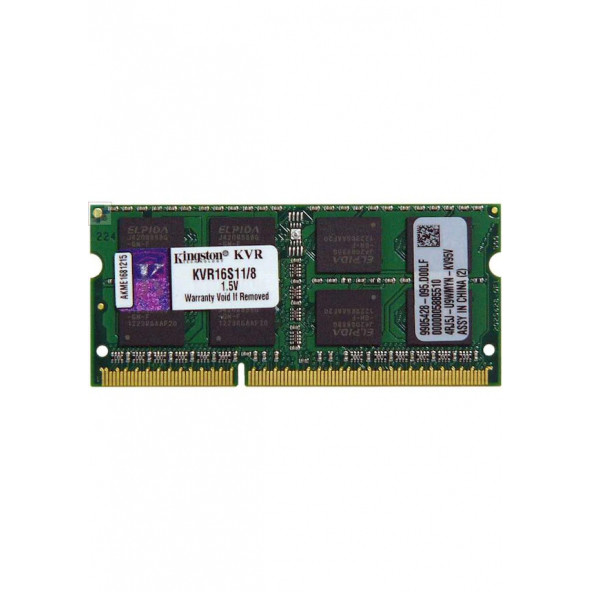 Kingston KVR16LS118 8 GB DDR3L 1600 MHz SODIMM Notebook Ram