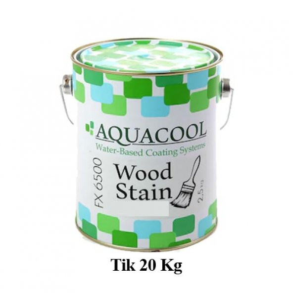 Aquacool Su Bazlı Dış Mekan Verniği Tik 20 Kg 66