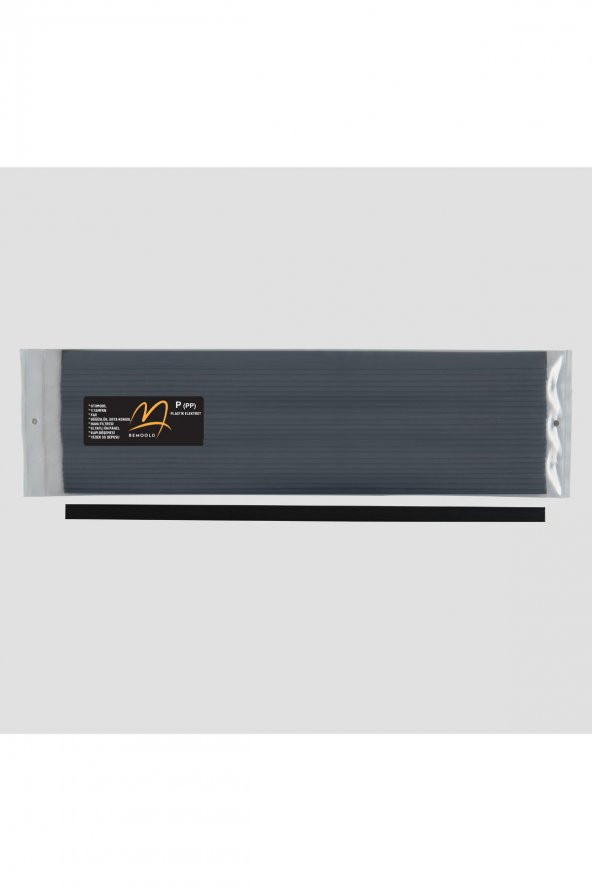 Bemoold P (PP) Siyah Geniş - 1 KG- Kiloluk Plastik Kaynak Elektrot - 1