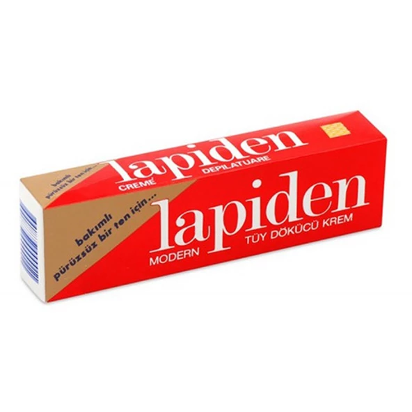 Lapiden Modern Tüy Dökücü Krem / Klasik Kırmızı