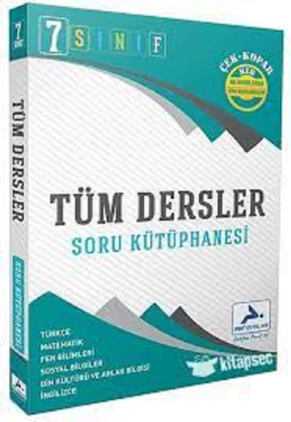 Paraf - 7.Sınıf Tüm Dersler Soru Kütüphanesi