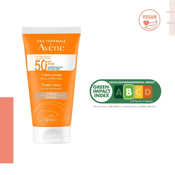 Avene Solaire SPF 50+ Renkli Güneş Kremi 50 ml - 6