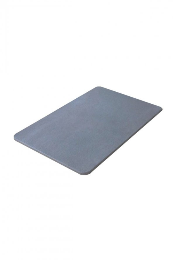 Koyu Gri Diatom Süper Emici sihirli Hijyenik Paspas diatomite mat diatom banyo paspası
