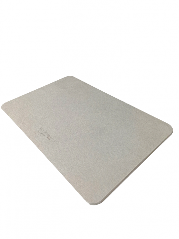 Açık Gri Diatom Süper Emici Sihirli Hijyenik Paspas Diatomite Mat Diatom Banyo Paspası