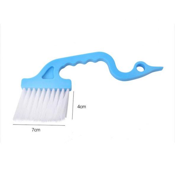 Küçük temizlik fırçası lavabo banyo cam ince arayer dip bucak - 4