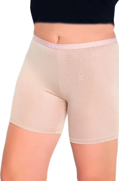 Lüx Drm Bayan Bambu Ağlı Büyük Beden Diz Üstü Kısa Tayt 3003 - 2