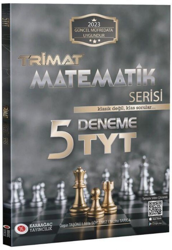 2023 TYT Matematik Trimat Serisi 5 Deneme Karaağaç Yayınları