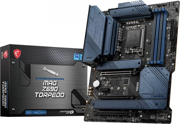 MSI MAG Z690 TORPEDO Intel LGA1700 DDR5 ATX Anakart - OUTLET