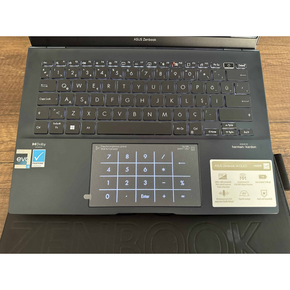 Asus Zenbook 14 OLED UX3402ZA-KM501W İKİNCİ EL GARANTİLİ Intel Core i5 1240P 16GB 512GB SSD Irıs Xe W11 Home 14" - 3