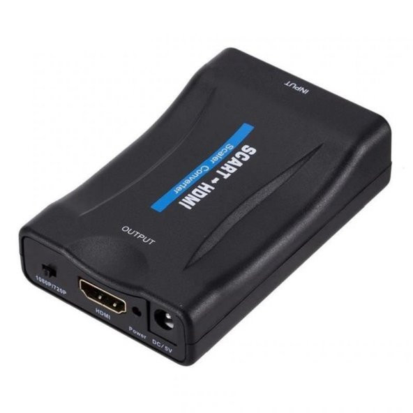Scart To Hdmi AV Video Çevirici Dönüştürücü Adaptör - 2