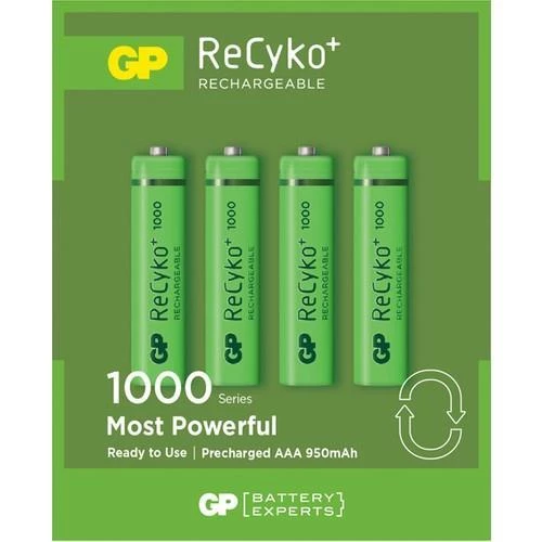 GP AAA 950 mAh Şarjlı İnce Kalem Pil 4'lü Paket GP100AAHCEMTR-4LÜ