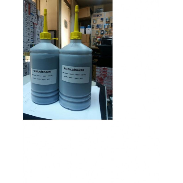 For Oki Toner Tozu 500Gr. Hunili Şişe - 1