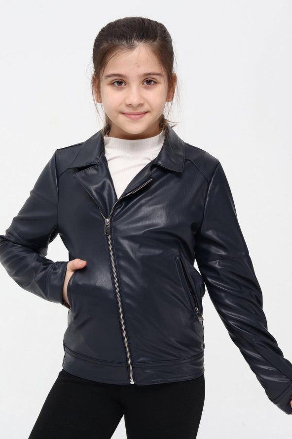 Benittokids Kız Çocuk Deri Ceket 51262
