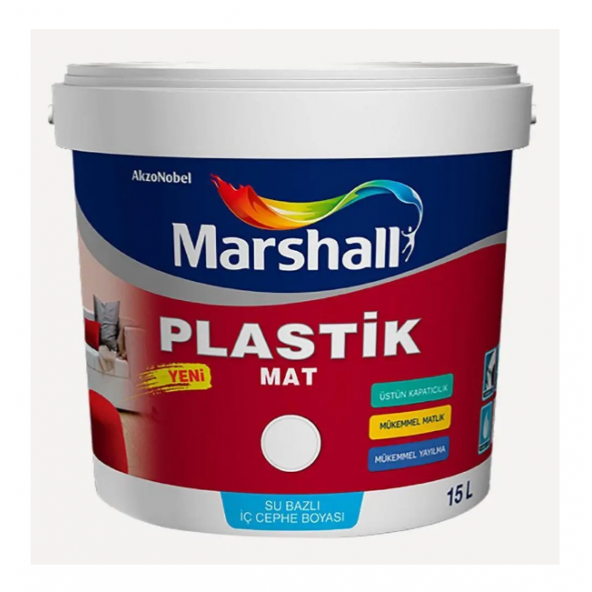 MARSHALL PLASTİK MAT 15 LT