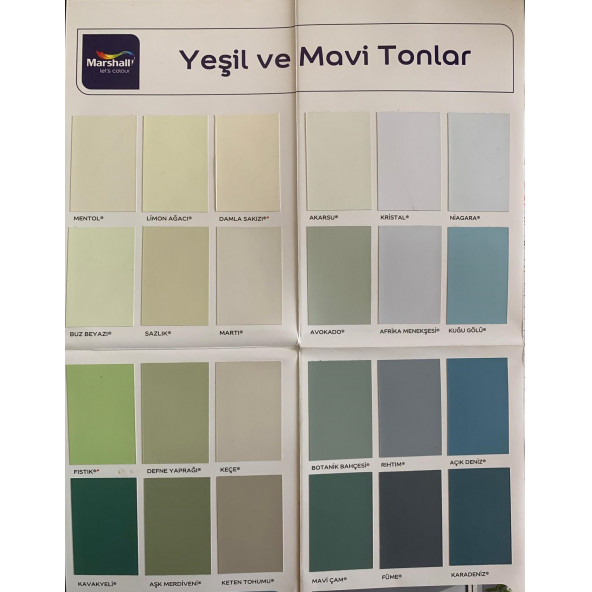 MARSHALL PLASTİK MAT 15 LT - 6