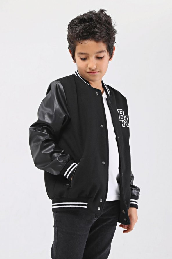 Benittokids Mevsimlik Kaşe Kolej Mont 1259 - 3