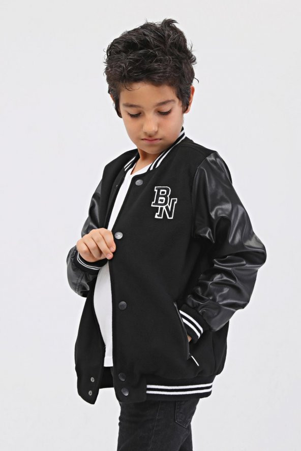 Benittokids Mevsimlik Kaşe Kolej Mont 1259 - 4