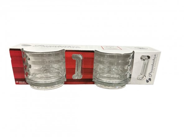 Paşabahçe 55833 Bricks 2 Li Fincan Kupa - 2