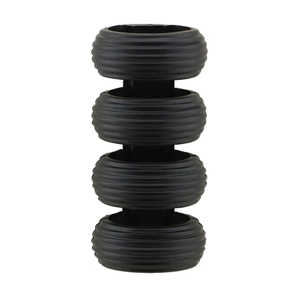 Icon Mobilya Çekmece Mutfak Dolap Dolabı Kapak Kulpu Kulpları Kulbu Mat Siyah Sert Plastik Kulp - Resim 4