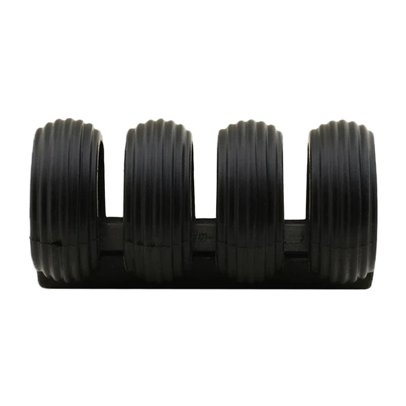 Icon Mobilya Çekmece Mutfak Dolap Dolabı Kapak Kulpu Kulpları Kulbu Mat Siyah Sert Plastik Kulp - Resim 5