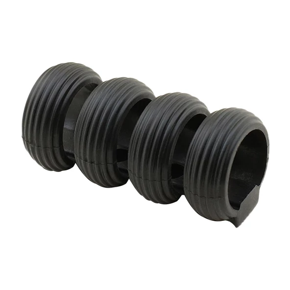 Icon Mobilya Çekmece Mutfak Dolap Dolabı Kapak Kulpu Kulpları Kulbu Mat Siyah Sert Plastik Kulp - Resim 6