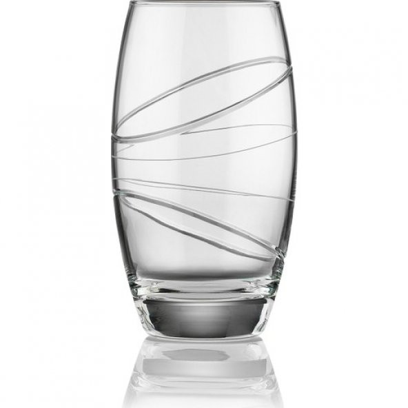 Kcd Samanyolu Kesme El Dekor Yaldızlı 6 Adet Desenli Su ve Meşrubat Bardak Takımı - Resim 2