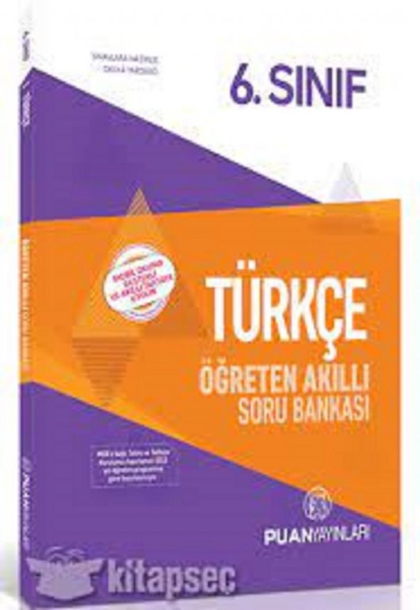 Puan Yayınları 6.Sınıf Türkçe Soru Bankası