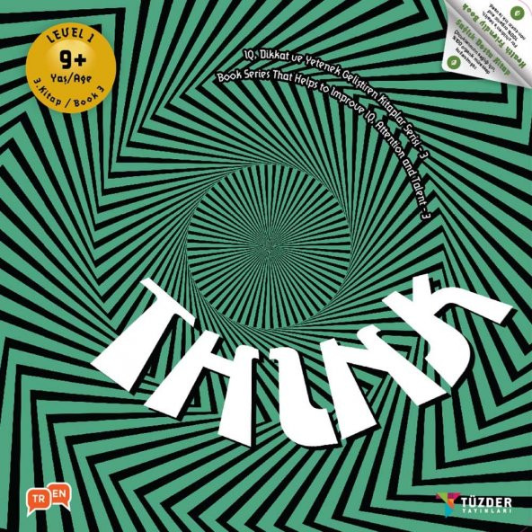 THINK 9+ Yaş / IQ, Dikkat ve Yetenek Geliştiren Kitaplar Serisi ürün görseli 1
