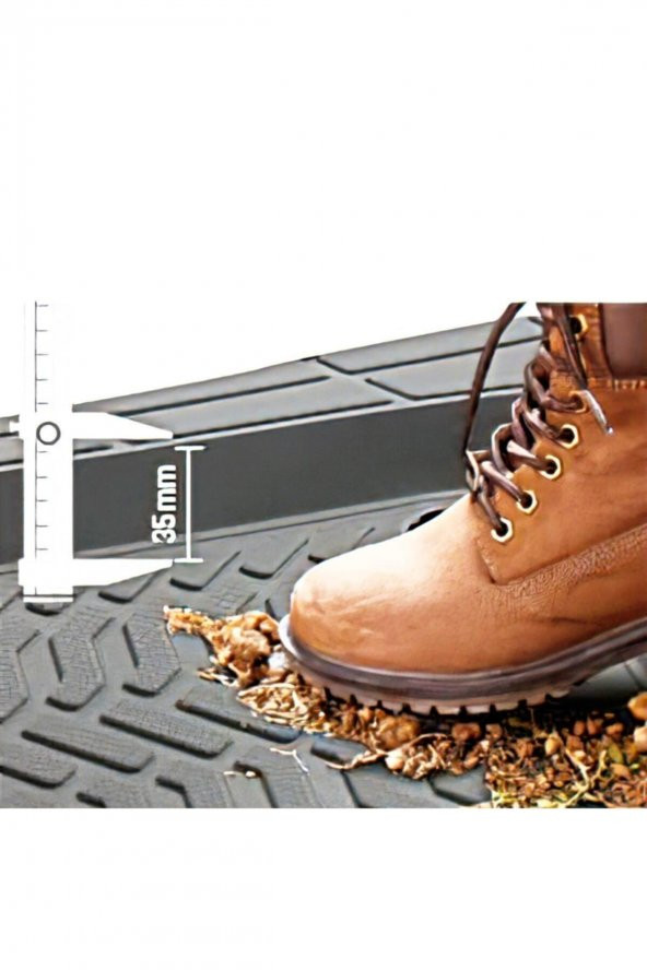 PROMATS Kuga Profesyonel Paspas Gri Havuzlu - Resim 4