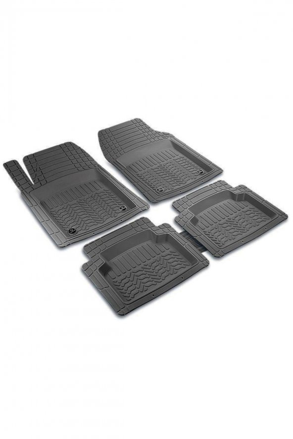 EMN Audi A4 05-08 3d Havuzlu Profesyonel Paspas Siyah