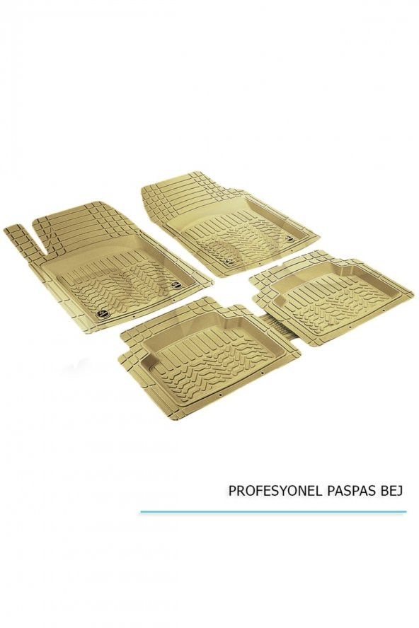 BORAN AUTO Profesyonel Paspas Bej