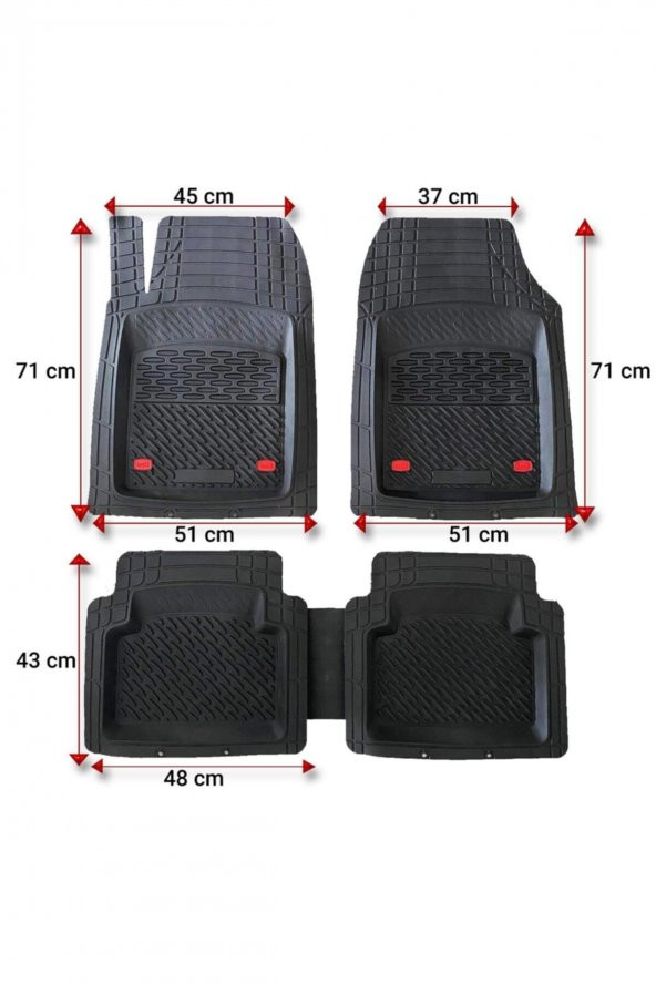 TEAMCAR Safir Lada Nivauyumlu Universal 3d Paspas Bej - 5