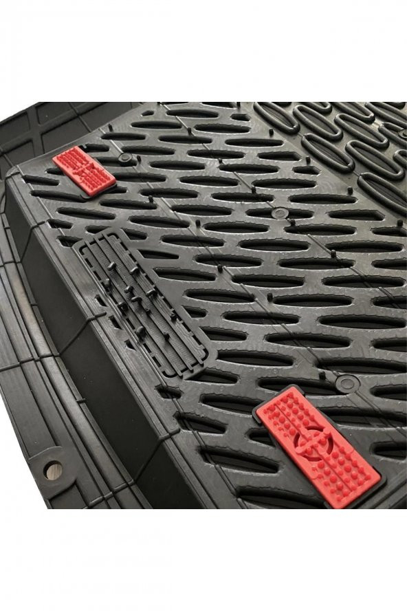 TEAMCAR Safir Paspas Krom Karbon Havuzlu Universal - Resim 3