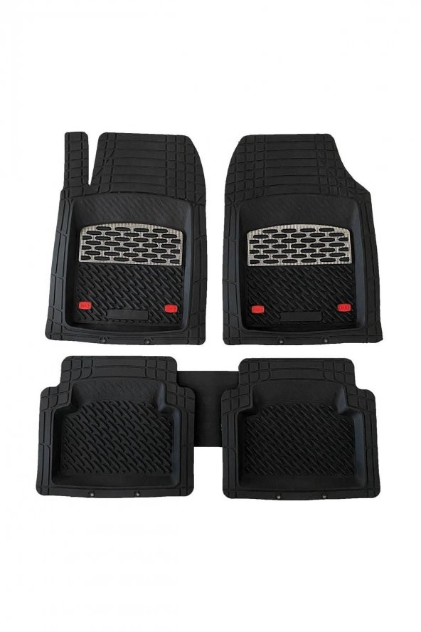 TEAMCAR Safir Paspas Krom Karbon Havuzlu Universal ürün görseli 1