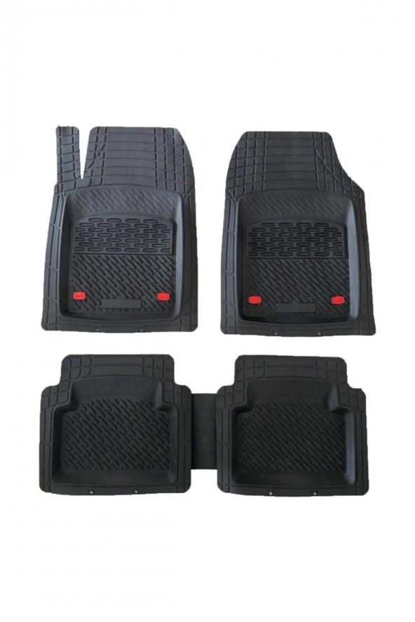 TEAMCAR Safir Citroen Saxo Paspas Siyah Havuzlu ürün görseli 1