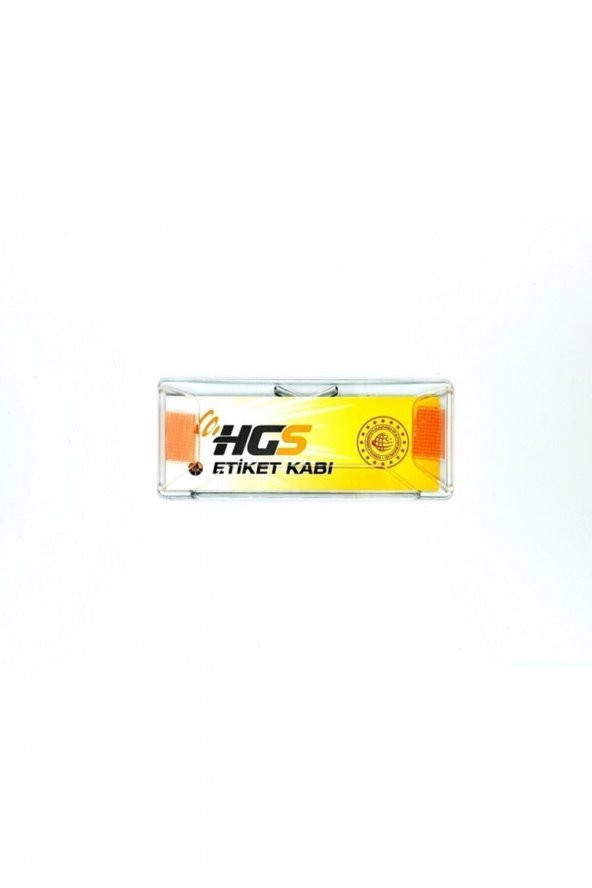 EFGARAGE Hgs Etiket Kabı Yeni Versiyon 11x5 Cm