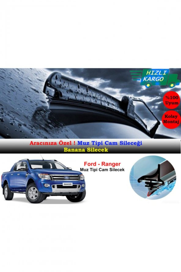 Inwells Ford Ranger Muz Silecek Takımı 2012-2016 - 1