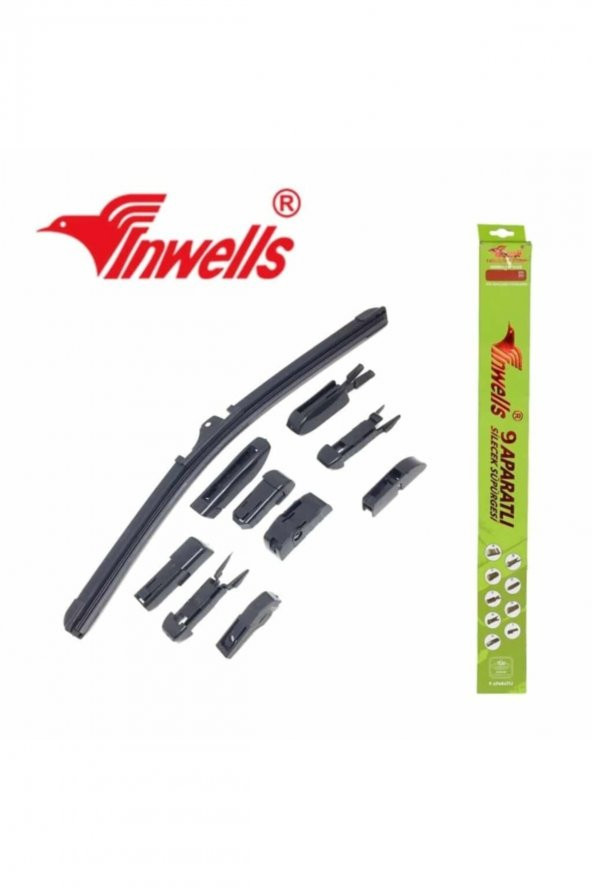 Inwells 9 Aparatlı 600 Mm Silecek Silgi Süpürgesi ürün görseli 1