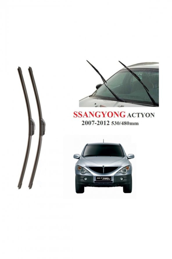 Inwells Actyon Silecek Takımı 2007-2012 C5348 - Resim 2